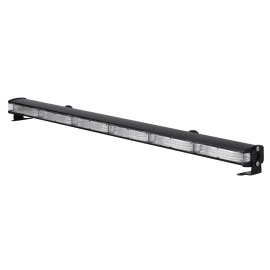 Warning Light Bar: 6 lights, each with 9 dual color (orange and blue) LEDs, 810 mm, 12/24 V